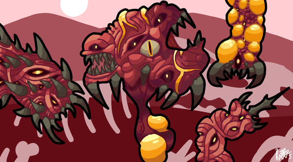 plerforators [[drawn by thumb on a painfully cracked phone screen[